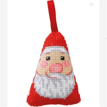 01-6263 Permin julepynt broderikit - julemand